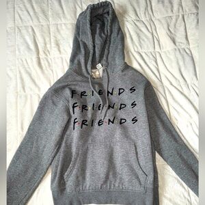 H&M original WARNERBROS F.R.I.E.N.D.S sweater, grey, size xs.